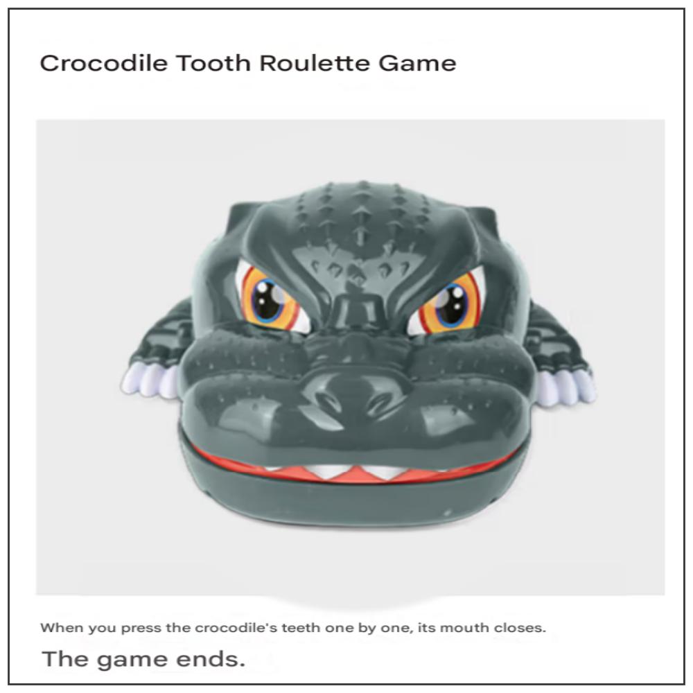 Игра Рулетка с Зубом Крокодила
Игра Рулетка с Зубом Крокодила