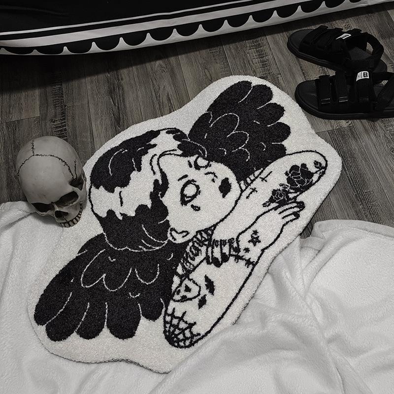 VIKAMA Bedroom Carpet Gothic Welcome Door Mat Soft Plush Kitchen Bathroom Floor Mat Home Decor Interior Partial Carpet 40x60cm 16x24inch
VIKAMA Bedroom Carpet Gothic Welcome Door Mat Soft Plush Kitchen Bathroom Floor Mat Home Decor Interior Partial Carpet 40x60cm 16x24inch