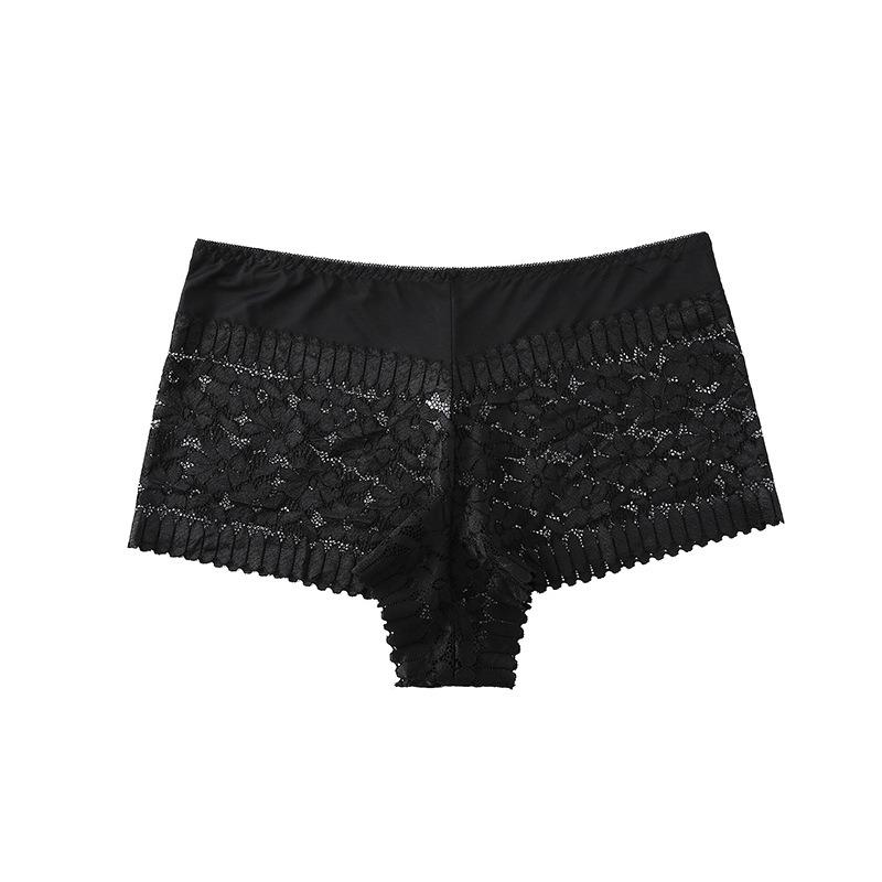Женские бесшовные трусики средней талии летнее нижнее белье с кружевом тонкий дизайн дышащий чистый хлопок интерьер модные треугольные брюки 1XL(150-190) чёрный
Женские бесшовные трусики средней талии летнее нижнее белье с кружевом тонкий дизайн дышащий чистый хлопок интерьер модные треугольные брюки 1XL(150-190) чёрный