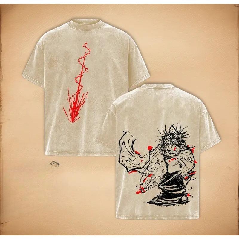 Jujutsu Kaisen Чосо Графическая футболка Мужская Женская Одежда С коротким рукавом Хлопковые футболки Стирка Tee Харадзюку Мужская Повседневная футболка S коричневый
Jujutsu Kaisen Чосо Графическая футболка Мужская Женская Одежда С коротким рукавом Хлопковые футболки Стирка Tee Харадзюку Мужская Повседневная футболка S коричневый