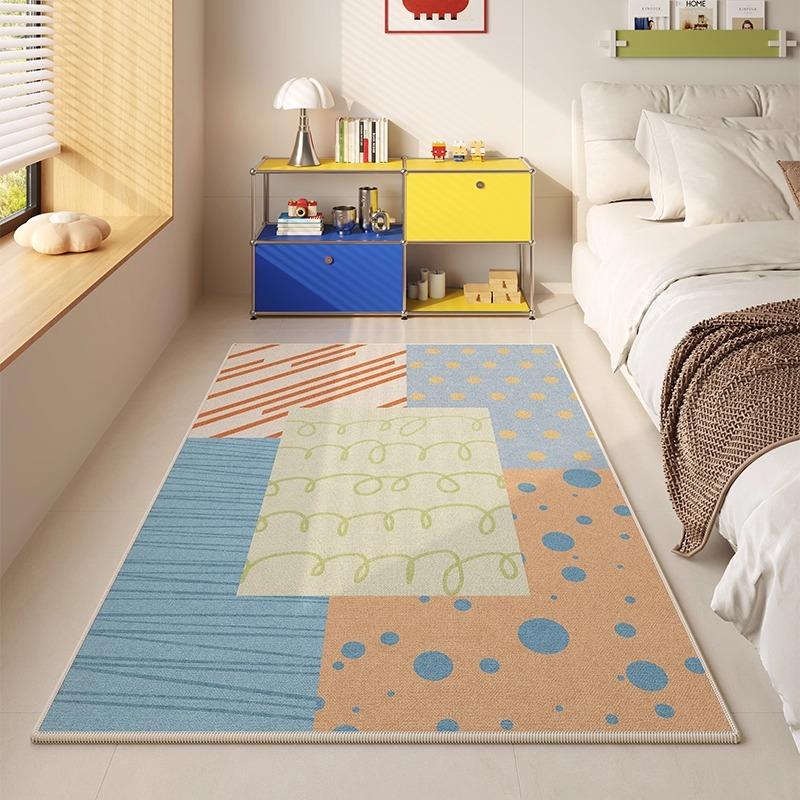 Dopamine Colorful Living Room Carpet Home Bedroom Bedside Soft Plush Rug Machine Washable Sofa Coffee Table Non Slip Floor Mat 50X80cm
Dopamine Colorful Living Room Carpet Home Bedroom Bedside Soft Plush Rug Machine Washable Sofa Coffee Table Non Slip Floor Mat 50X80cm