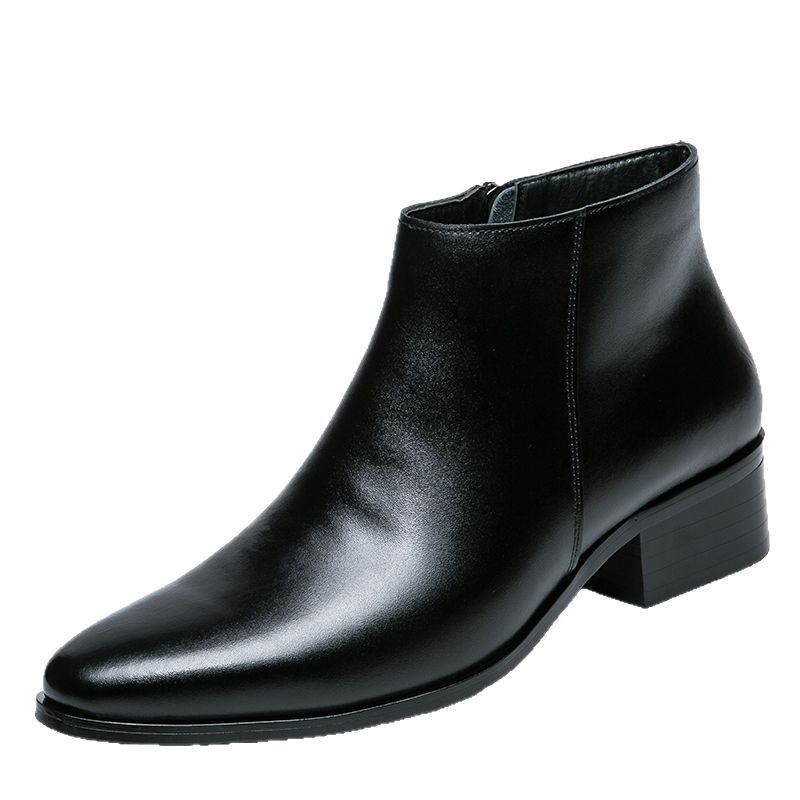 Brand Men s Boots Fashion Pointed Business Dress Boot British High Top Leather Boot Classic Black Men s Ankle Boots Botas Hombre 38 чорний
Brand Men s Boots Fashion Pointed Business Dress Boot British High Top Leather Boot Classic Black Men s Ankle Boots Botas Hombre 38 чорний