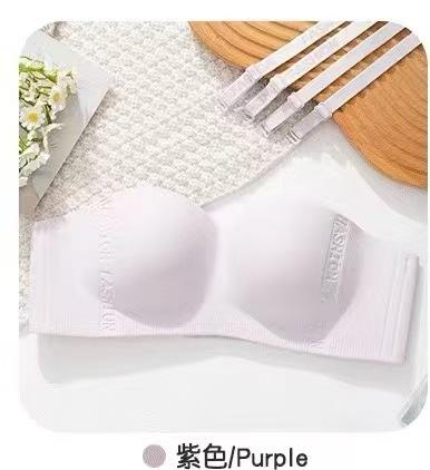 Summer strapless half cup tube top seamless underwear without steel ring thin small chest non-slip gathering beautiful back bra cover 38ab through cup фіолетовий
Summer strapless half cup tube top seamless underwear without steel ring thin small chest non-slip gathering beautiful back bra cover 38ab through cup фіолетовий