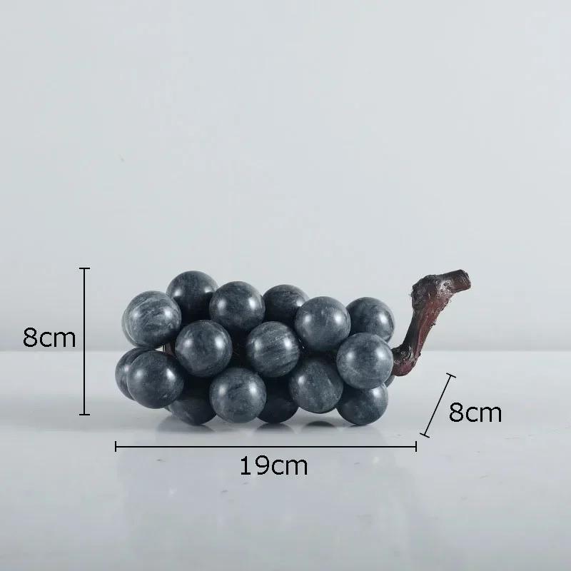 Minimalism Marble Grape String Sculpture Desk Decoration Imitation Grape Fruit Statue Room Aesthetics Decor Crafts Ornaments чёрный
Minimalism Marble Grape String Sculpture Desk Decoration Imitation Grape Fruit Statue Room Aesthetics Decor Crafts Ornaments чёрный