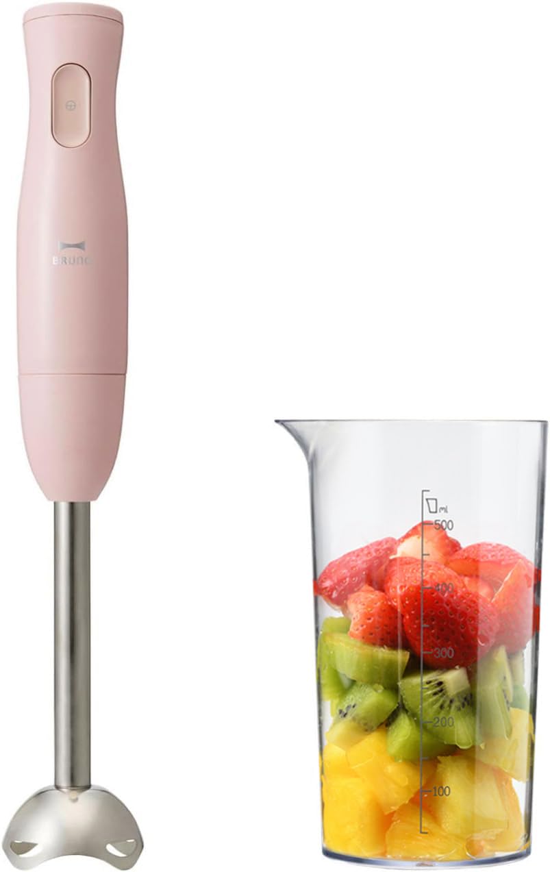 BRUNO Bruno Stick Blender Baby Food 2 in 1 and Gift Gift Baby Gift Handy Blender Pink Pink Peach (Pink) (Mixing Crushing) BOE120-PK рожевий
BRUNO Bruno Stick Blender Baby Food 2 in 1 and Gift Gift Baby Gift Handy Blender Pink Pink Peach (Pink) (Mixing Crushing) BOE120-PK рожевий