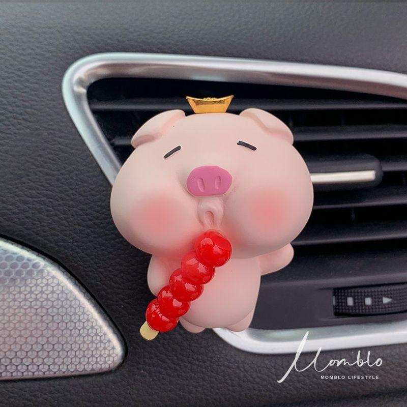 Cute Pouty Pig Car Air Conditioning Vent Perfume Pendant Aroma Decoration Popular Handmade Car Fragrance Stone Style 1 - Candied Hawthorns
Cute Pouty Pig Car Air Conditioning Vent Perfume Pendant Aroma Decoration Popular Handmade Car Fragrance Stone Style 1 - Candied Hawthorns
