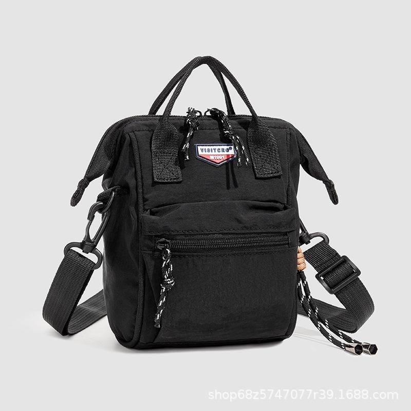 Single shoulder messenger bag women s mini multi-purpose backpack leisure sports small backpack niche design sense commuter small satchel чёрный
Single shoulder messenger bag women s mini multi-purpose backpack leisure sports small backpack niche design sense commuter small satchel чёрный