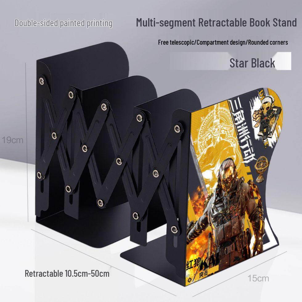 Delta Action Desktop Organizer: Retractable Book Stand & Folding Bookshelf with Book Clip - Ideal Student Gift Thickened Metal Retractable Bookshelf
Delta Action Desktop Organizer: Retractable Book Stand & Folding Bookshelf with Book Clip - Ideal Student Gift Thickened Metal Retractable Bookshelf