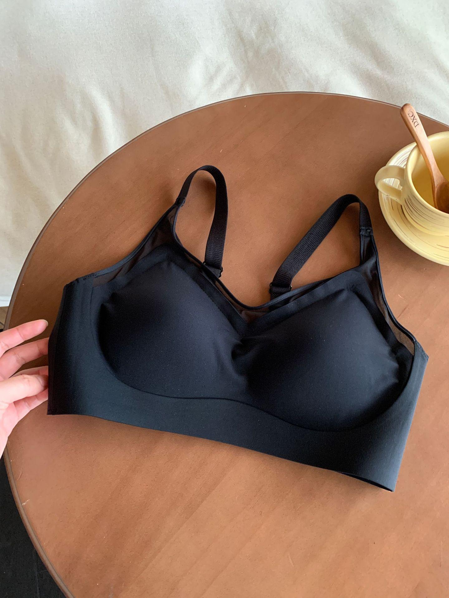 Live mesh sexy lift seamless underwear small breasts gather anti-sagging large size bra 2XL 40/90
Live mesh sexy lift seamless underwear small breasts gather anti-sagging large size bra 2XL 40/90