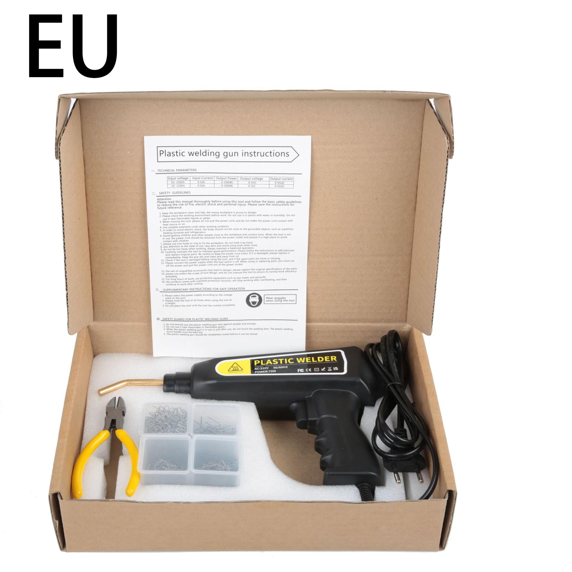 Plastic Welding Gun for Car Bumper Repair Heat Laminator Multi-Function Bumper Repair Kit Nail Welder Automotive Bodywork Tools
Plastic Welding Gun for Car Bumper Repair Heat Laminator Multi-Function Bumper Repair Kit Nail Welder Automotive Bodywork Tools