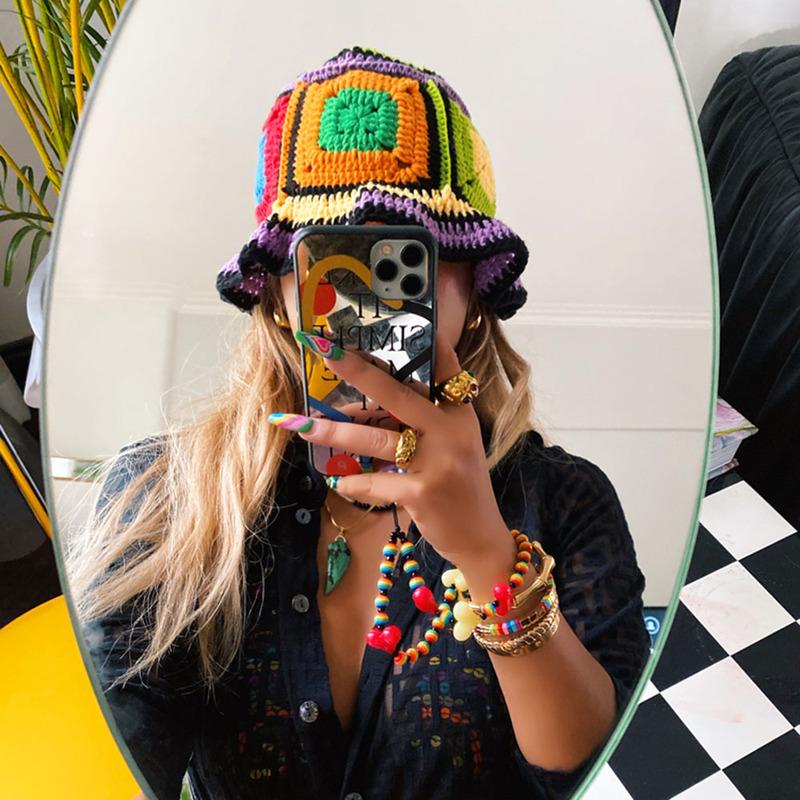 bucket hat men crochet hat Colorful geometric hats for women Golf cap Women s summer hat summer accessories Hiking hat Men s hat 56-58cm
bucket hat men crochet hat Colorful geometric hats for women Golf cap Women s summer hat summer accessories Hiking hat Men s hat 56-58cm