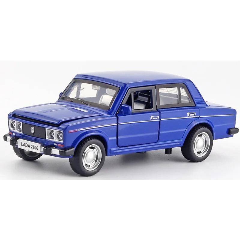 1/32 LADA 2106 литая модель автомобиля металлическая машина с открывающейся дверью и функцией инерционного механизма музыкальная подсветка детские подарочные игрушки синий
1/32 LADA 2106 литая модель автомобиля металлическая машина с открывающейся дверью и функцией инерционного механизма музыкальная подсветка детские подарочные игрушки синий