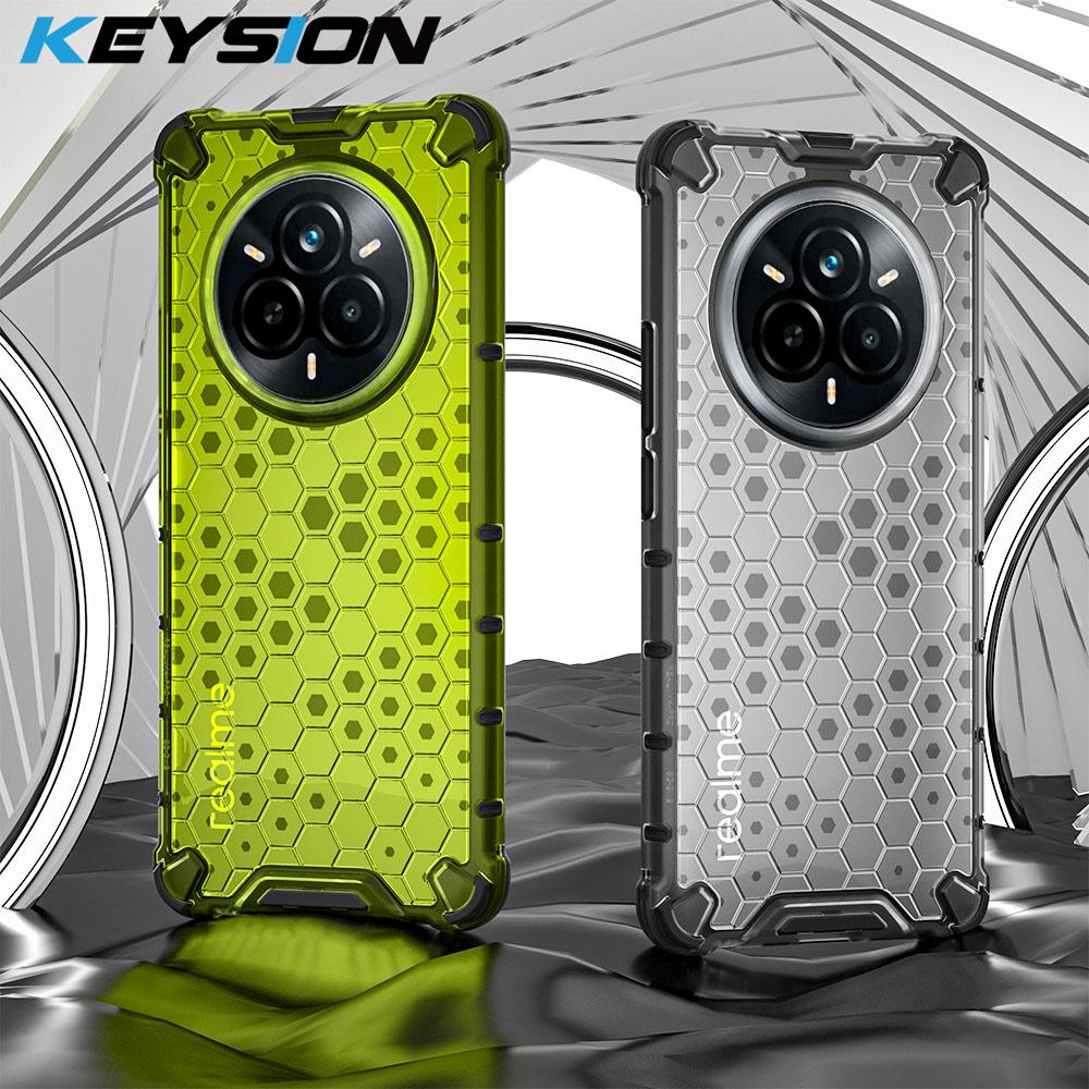 KEYSION Shockproof Armor Case for Realme 14 Pro+ 5G Soft Silicone+PC Transparent Honeycomb Phone Cover for OPPO Realme 14 Pro 5G for Realme 14 Pro 5G синій
KEYSION Shockproof Armor Case for Realme 14 Pro+ 5G Soft Silicone+PC Transparent Honeycomb Phone Cover for OPPO Realme 14 Pro 5G for Realme 14 Pro 5G синій