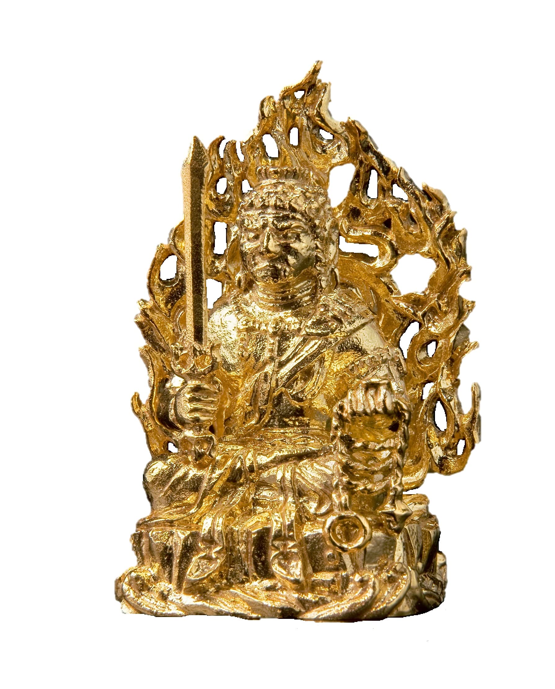 Nippon Reimeisha Koyasan Dento Oacharashi and Teruma Sugazawa Opening Spirit Sterling Silver 24K Gold Plated Master s Issunfudo Myoo золотий
Nippon Reimeisha Koyasan Dento Oacharashi and Teruma Sugazawa Opening Spirit Sterling Silver 24K Gold Plated Master s Issunfudo Myoo золотий
