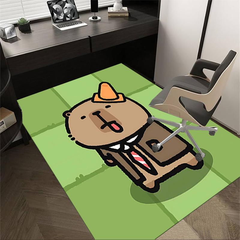 1PC Kapibala Extra Large Non-Slip Floor carpet, Office, family, bedroom, Studio - Large Area Rug Indoor Rugs, Vibrant Colors-W242 60cm by 90cm
1PC Kapibala Extra Large Non-Slip Floor carpet, Office, family, bedroom, Studio - Large Area Rug Indoor Rugs, Vibrant Colors-W242 60cm by 90cm