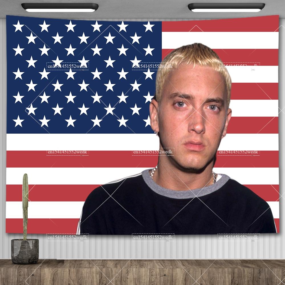 American Rap God Hip Pop Music Flag Eminem Tapestries Wall Hanging Meme Tapestry Art Aesthetic Room Decor Bedroom Wallpapers 74x94cm(29x37in)
American Rap God Hip Pop Music Flag Eminem Tapestries Wall Hanging Meme Tapestry Art Aesthetic Room Decor Bedroom Wallpapers 74x94cm(29x37in)