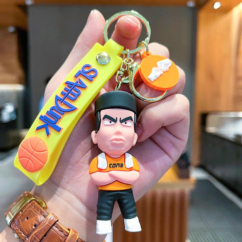 Kawaii Anime Slam Dunk Sakuragi Hanamichi Kaede Rukawa Keychains Cartoon Model Schoolbag Pendant Car Keyrings Figure Toys Gifts
Kawaii Anime Slam Dunk Sakuragi Hanamichi Kaede Rukawa Keychains Cartoon Model Schoolbag Pendant Car Keyrings Figure Toys Gifts