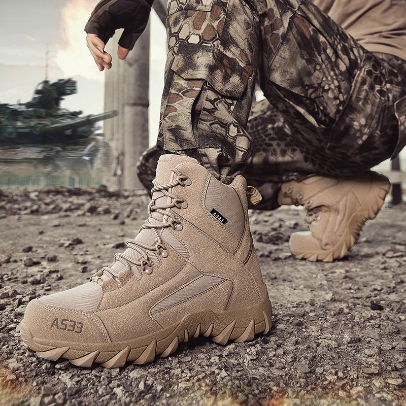 New men s winter outdoor hiking shoes large size high-top combat boots velvet tactical boots wild outdoor casual shoes 47
New men s winter outdoor hiking shoes large size high-top combat boots velvet tactical boots wild outdoor casual shoes 47