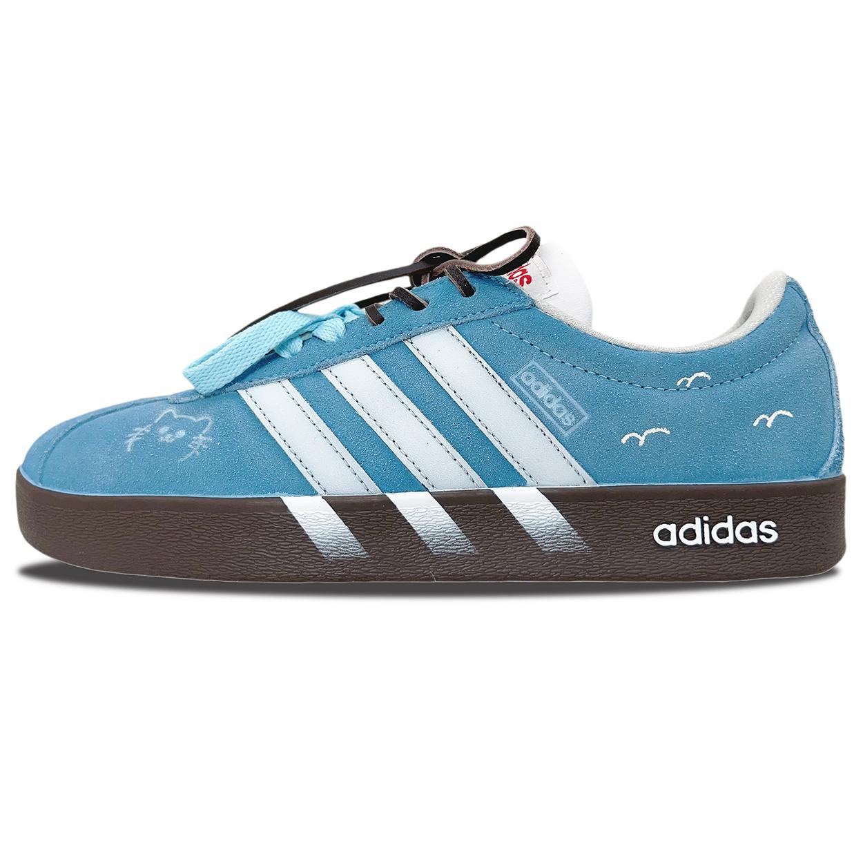 Adidas VL COURT 2.0 Abrasion Resistant Low top Skateboard Shoes Unisex Blue HQ1802(Team1071-) 38
Adidas VL COURT 2.0 Abrasion Resistant Low top Skateboard Shoes Unisex Blue HQ1802(Team1071-) 38