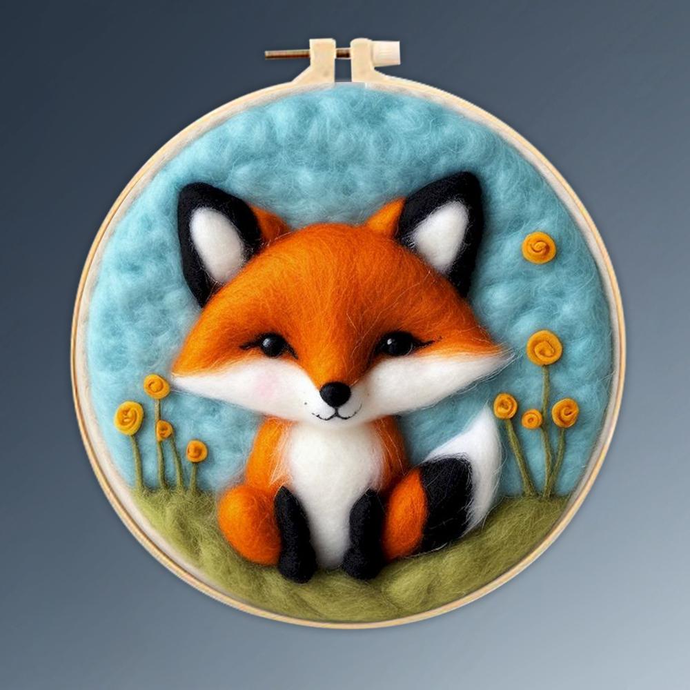 CHENISTORY Wool Felting Package Animal Tiger And Wolf Needle Felting Painting With Frame Kit For Beginner Cat Wool Felting Paint
CHENISTORY Wool Felting Package Animal Tiger And Wolf Needle Felting Painting With Frame Kit For Beginner Cat Wool Felting Paint