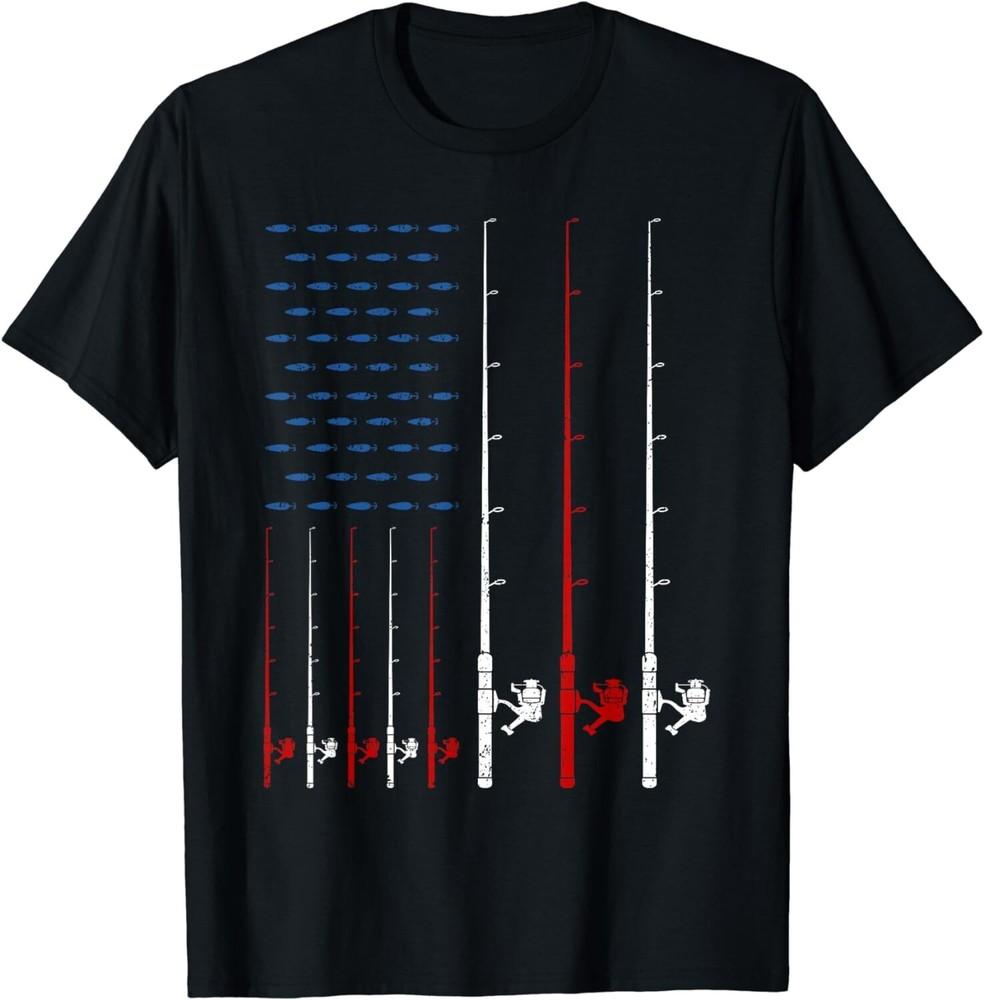 Fishing Rods American Flag Gift Unisex T-Shirt 3XL
Fishing Rods American Flag Gift Unisex T-Shirt 3XL