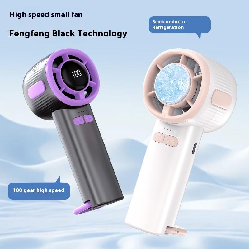 Superconducting Ice Porcelain Refrigeration Turbine Handheld Fan with Built-In Carabiner Can Be Placed on the Table чёрный
Superconducting Ice Porcelain Refrigeration Turbine Handheld Fan with Built-In Carabiner Can Be Placed on the Table чёрный