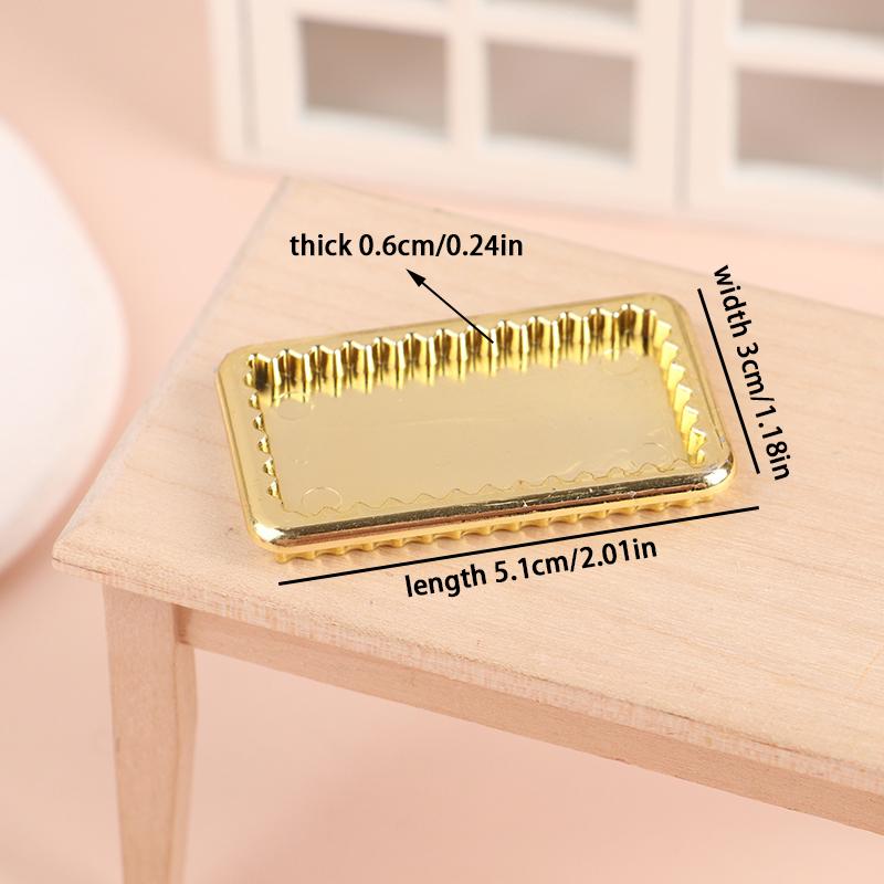 1/12 кукольный домик золотой поднос модель кукольный домик миниатюрная кухня тарелки для еды кукольный домик украшения аксессуары
1/12 кукольный домик золотой поднос модель кукольный домик миниатюрная кухня тарелки для еды кукольный домик украшения аксессуары