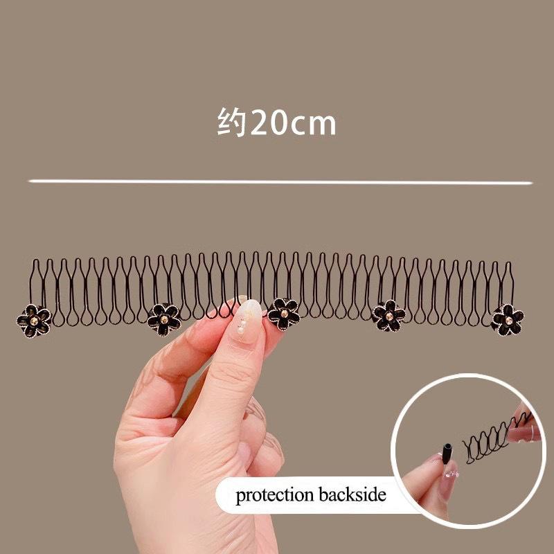 Прекрасный органайзер для волос с жемчугом и цветком для девочек и женщин, заколка для волос, невидимая челка, фиксированная вставка, расческа, тиара, повязка на голову, аксессуары Golden beads plum blossom
Прекрасный органайзер для волос с жемчугом и цветком для девочек и женщин, заколка для волос, невидимая челка, фиксированная вставка, расческа, тиара, повязка на голову, аксессуары Golden beads plum blossom