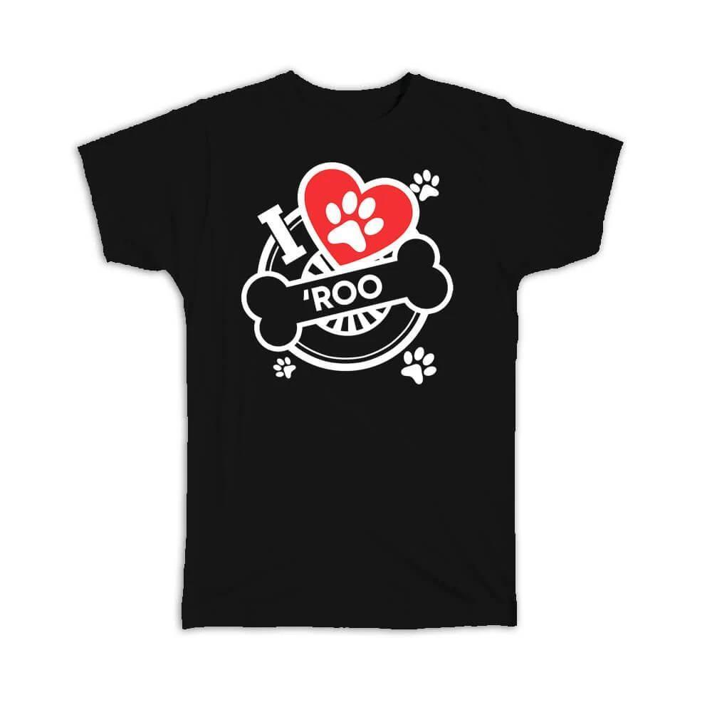 Gift T-Shirt : I Love Roo For Kangaroo Lover Kangaroos Animal Pet Dog Dogs Cute 3XL
Gift T-Shirt : I Love Roo For Kangaroo Lover Kangaroos Animal Pet Dog Dogs Cute 3XL
