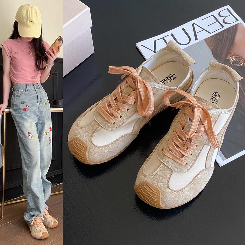 2025 spring and summer new women s shoes flat-bottomed retro lightweight breathable casual versatile sports shoes 35 жёлтый
2025 spring and summer new women s shoes flat-bottomed retro lightweight breathable casual versatile sports shoes 35 жёлтый