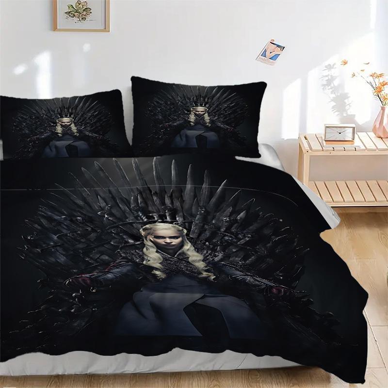 3pcs Game of Thrones Comforter Set - Four Seasons Home High,Machine Washable Bedspread with Pillowcases (No Filling) yy250909024 135x200cm
3pcs Game of Thrones Comforter Set - Four Seasons Home High,Machine Washable Bedspread with Pillowcases (No Filling) yy250909024 135x200cm