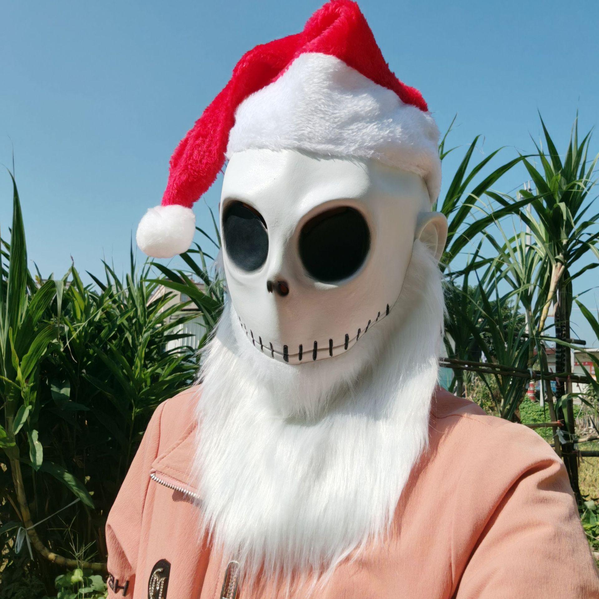 The Nightmare Before Christmas Doll Mask cos Movie-themed props and costumes Latex party role-playing props
The Nightmare Before Christmas Doll Mask cos Movie-themed props and costumes Latex party role-playing props