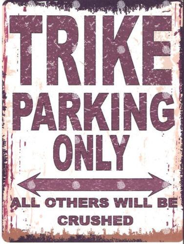TRIKE PARKING SIGN RETRO VINTAGE STYLE 8x10in 20x25cm garage workshop artAluminum 20x30cm(7.8x11.8inch)
TRIKE PARKING SIGN RETRO VINTAGE STYLE 8x10in 20x25cm garage workshop artAluminum 20x30cm(7.8x11.8inch)