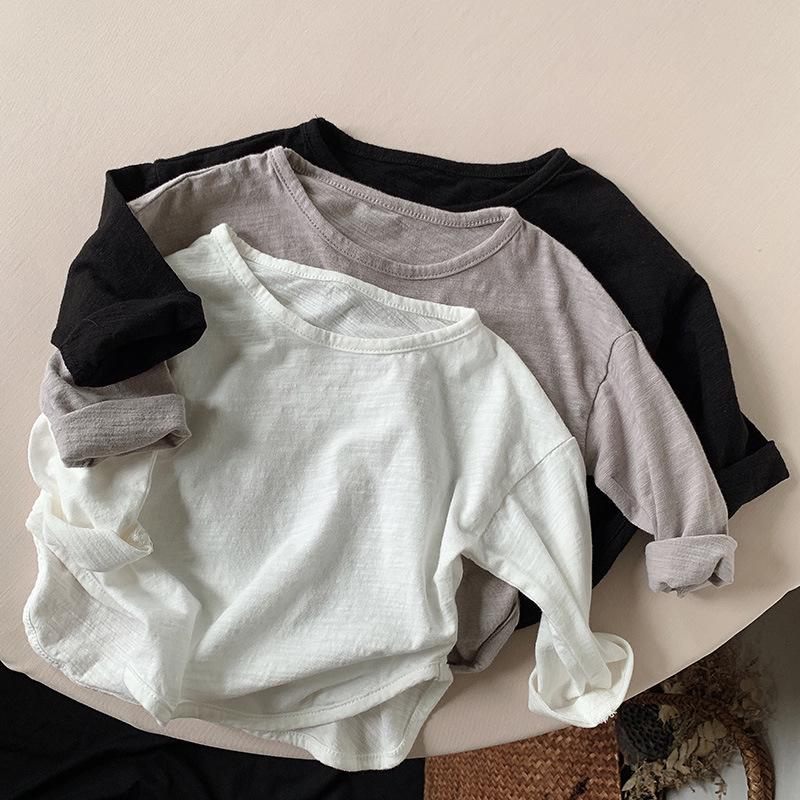 Bamboo Cotton Long Sleeve T-shirt for Boys & Girls - 2025 Spring/Autumn Korean Style Base Layer 130 cm
Bamboo Cotton Long Sleeve T-shirt for Boys & Girls - 2025 Spring/Autumn Korean Style Base Layer 130 cm