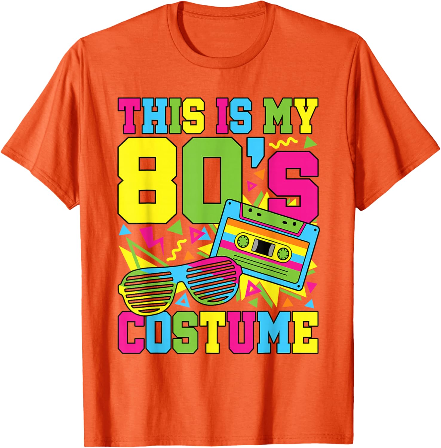This Is My 80s Costume Graphic Tee Retro 1980s Party Outfit Casual Cotton T-Shirt for Men Women 4XL
This Is My 80s Costume Graphic Tee Retro 1980s Party Outfit Casual Cotton T-Shirt for Men Women 4XL