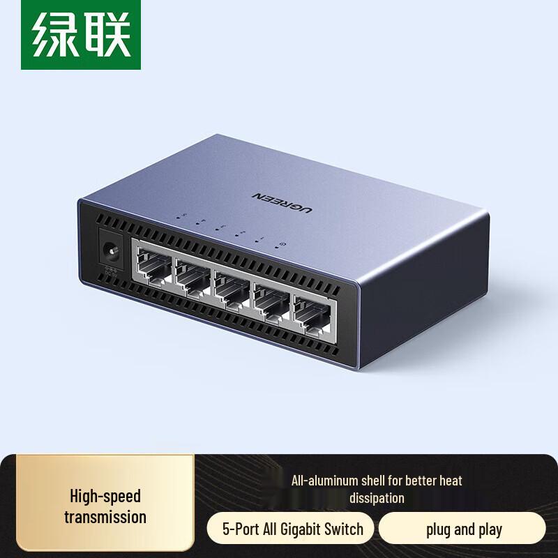 Мережеві комутатори Ugreen Gigabit та 2.5G Ethernet
Мережеві комутатори Ugreen Gigabit та 2.5G Ethernet