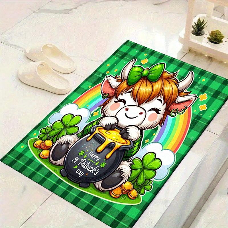 1pc Happy calf Print, Design Indoor Area Rug, Soft, Anti-Slip, and Durable Gaming Room Decor for Bedroom, Living Room, and Exercise Rugs, Pe 60cm by 90cm
1pc Happy calf Print, Design Indoor Area Rug, Soft, Anti-Slip, and Durable Gaming Room Decor for Bedroom, Living Room, and Exercise Rugs, Pe 60cm by 90cm