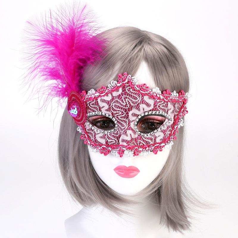 Frozen Lace Feather Mask for Masquerade and Cosplay розы красного
Frozen Lace Feather Mask for Masquerade and Cosplay розы красного
