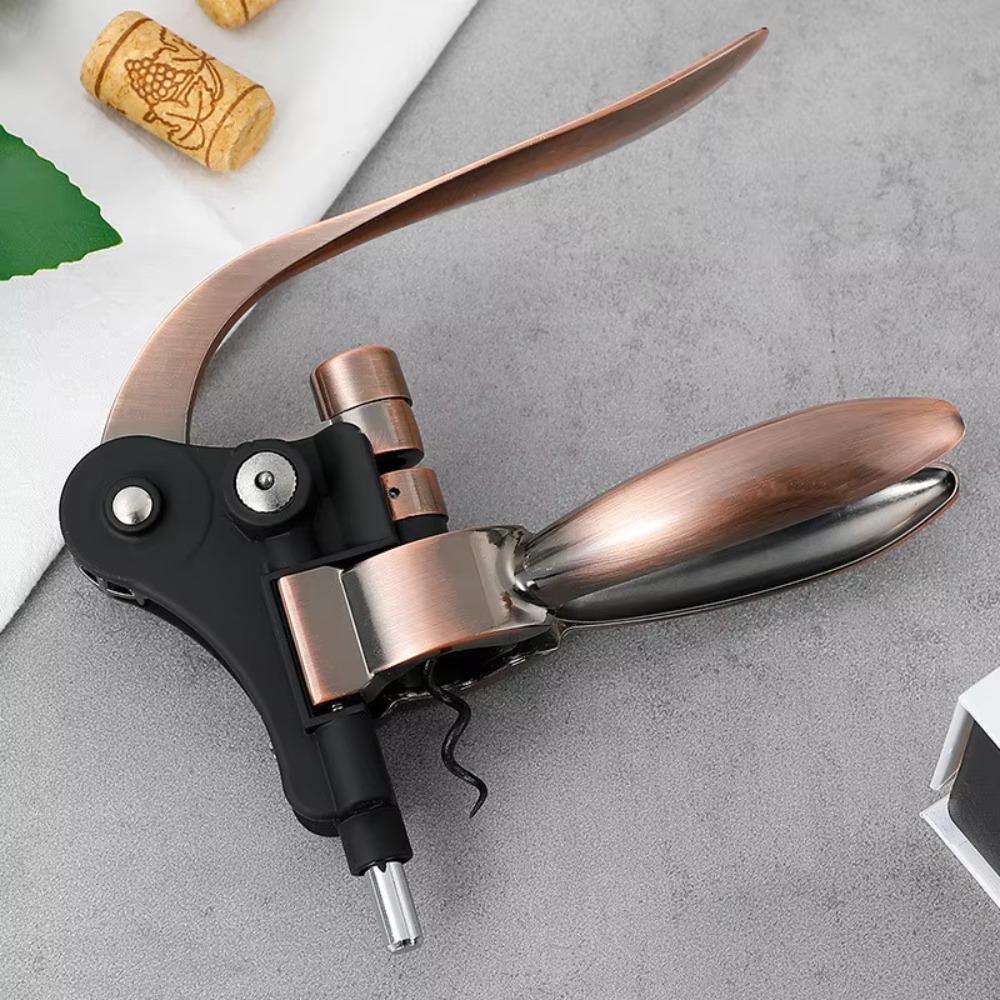 Zinc Zinc Zinc Alloy Wine Corkscrew Ergonomic Handle Wine Cork Removal Tool Bottle Opener Gift срібний
Zinc Zinc Zinc Alloy Wine Corkscrew Ergonomic Handle Wine Cork Removal Tool Bottle Opener Gift срібний