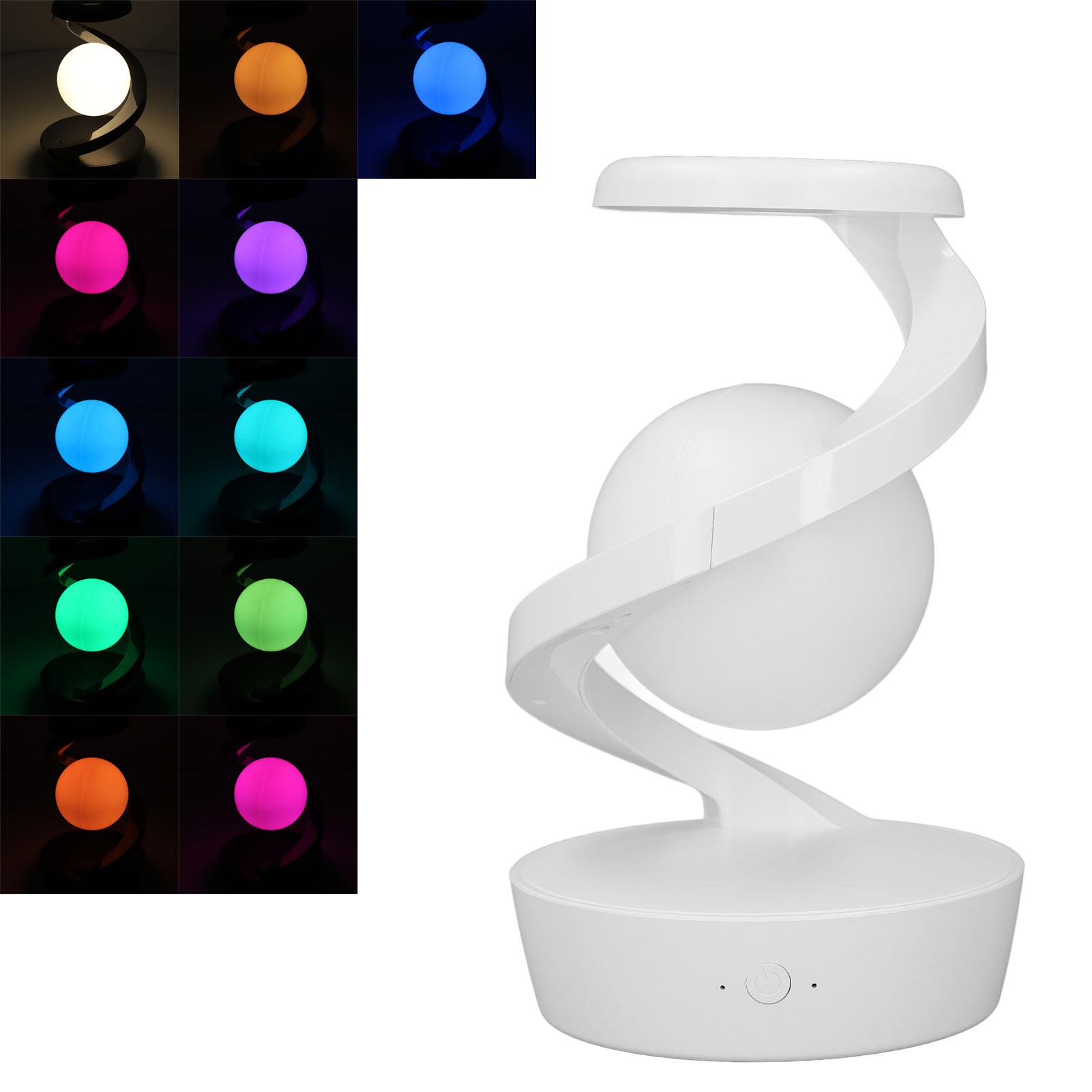 Modern Spiral Bedside Lamp Innovative 3D Visual Levitation LED Table Lamp for Bedroom Living Room
Modern Spiral Bedside Lamp Innovative 3D Visual Levitation LED Table Lamp for Bedroom Living Room