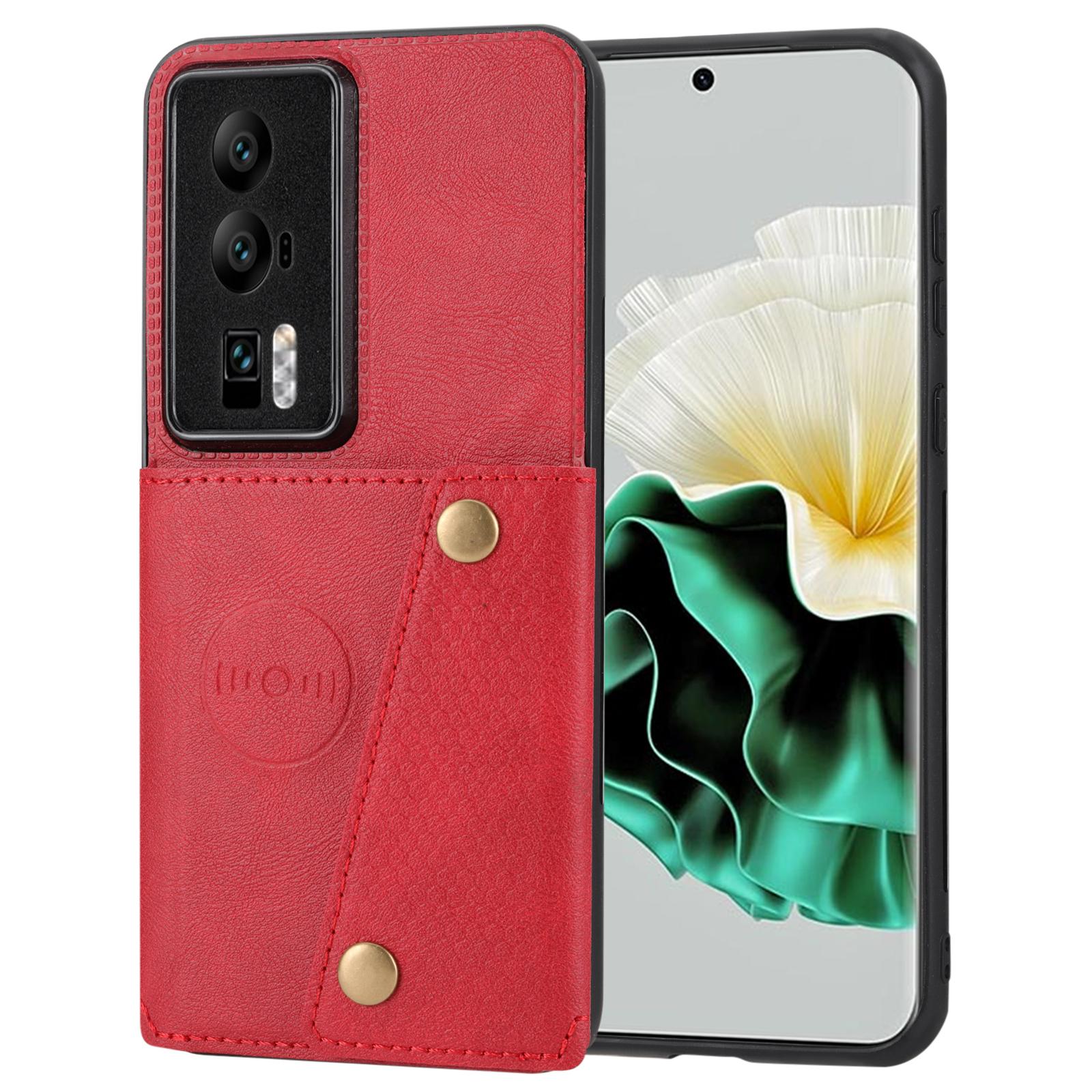 For Huawei P60/P60 Pro Kickstand Case Card Holder PU Leather Coated TPU Phone Case with Car Mount Metal Sheet Red
For Huawei P60/P60 Pro Kickstand Case Card Holder PU Leather Coated TPU Phone Case with Car Mount Metal Sheet Red