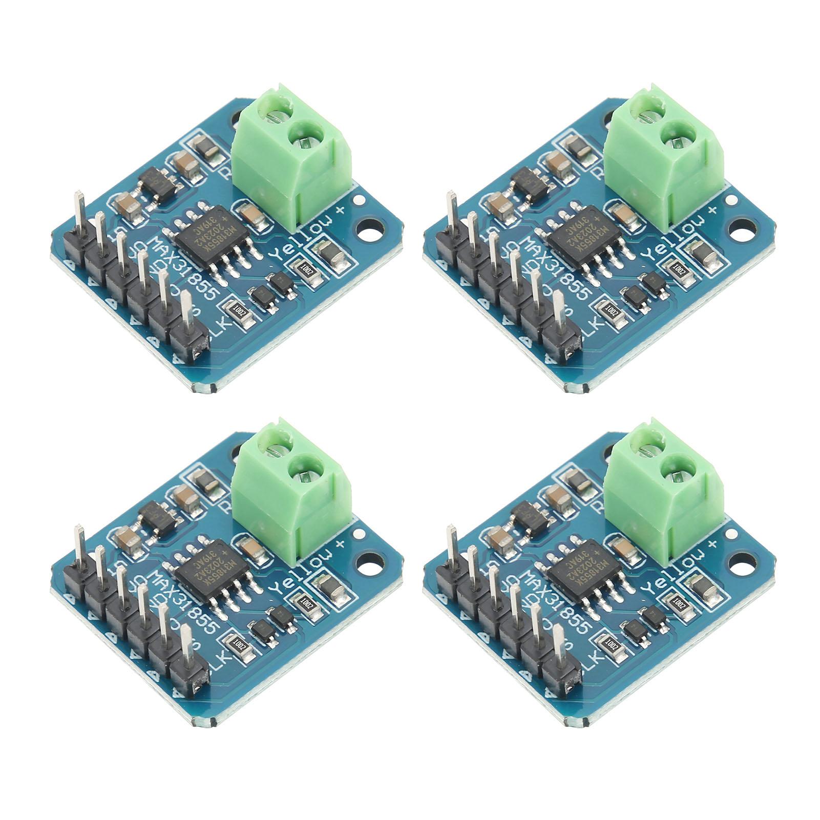 4PCS K Type Thermocouple Module Temperature Sensor Board 200 celsius to 1350 celsius SPI Port Digital Output
4PCS K Type Thermocouple Module Temperature Sensor Board 200 celsius to 1350 celsius SPI Port Digital Output
