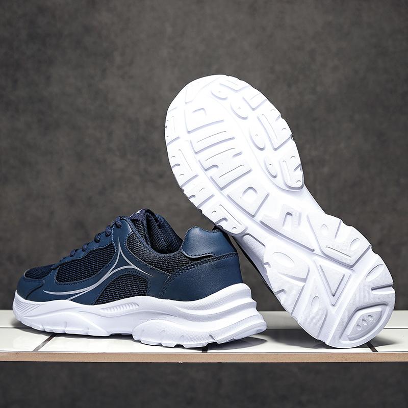 Мужские теннисные кроссовки для студентов, легкие спортивные кроссовки с мягкой подошвой, черные прогулочные повседневные спортивные кроссовки для бега 46 темно-синий
Мужские теннисные кроссовки для студентов, легкие спортивные кроссовки с мягкой подошвой, черные прогулочные повседневные спортивные кроссовки для бега 46 темно-синий