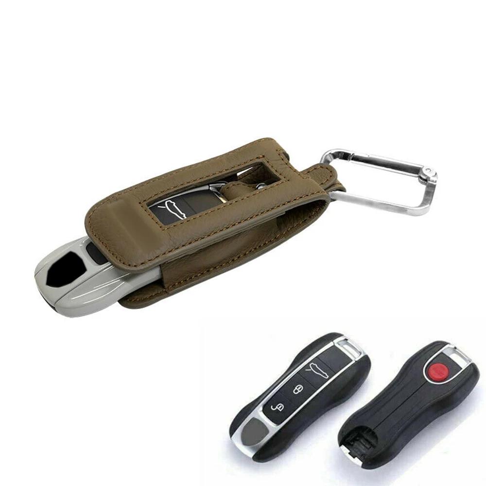 Interior Mouldings Genuine Leather Car Remote Key Fob Case Cover Shell Bag Skin Holder Fit For Porsche Cayenne Panamera 911 Maca сідло коричневий колір
Interior Mouldings Genuine Leather Car Remote Key Fob Case Cover Shell Bag Skin Holder Fit For Porsche Cayenne Panamera 911 Maca сідло коричневий колір
