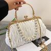 Fashion Women Orange Green Shoulder Bags Prom Clutch Pearl Chain Crossbody Bags Female Chic Totes Pu Leather… More
Fashion Women Orange Green Shoulder Bags Prom Clutch Pearl Chain Crossbody Bags Female Chic Totes Pu Leather… More