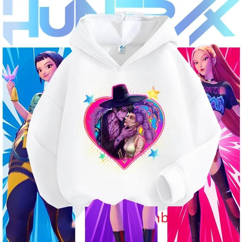 Kpop Demon Hunters Girls Hoodie Kids Soft Warm Comfortable Round Neck Anime Print Hoodies & Sweatshirts 110cm
Kpop Demon Hunters Girls Hoodie Kids Soft Warm Comfortable Round Neck Anime Print Hoodies & Sweatshirts 110cm
