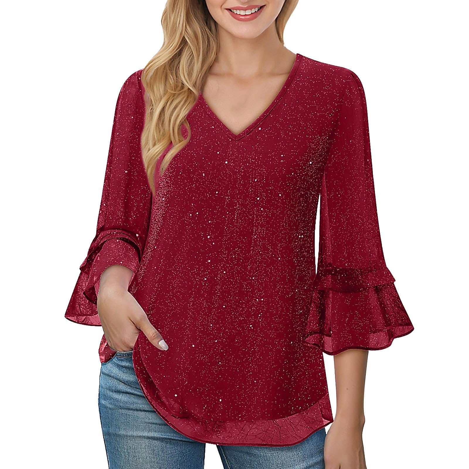 Women s Fashion Casual ,Colour V,Neck Pullover T,Shirt Top XL червоний
Women s Fashion Casual ,Colour V,Neck Pullover T,Shirt Top XL червоний