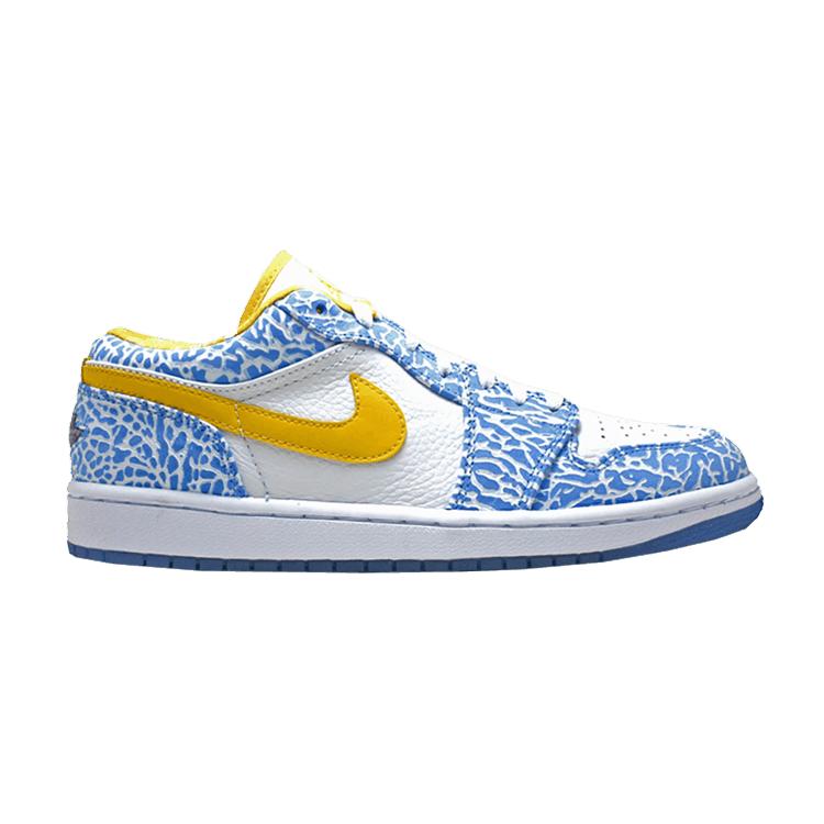 Air Jordan 1 Retro Low West Coast Men Sneakers White Varsity-Maize-University-Blue 309192-172
Air Jordan 1 Retro Low West Coast Men Sneakers White Varsity-Maize-University-Blue 309192-172