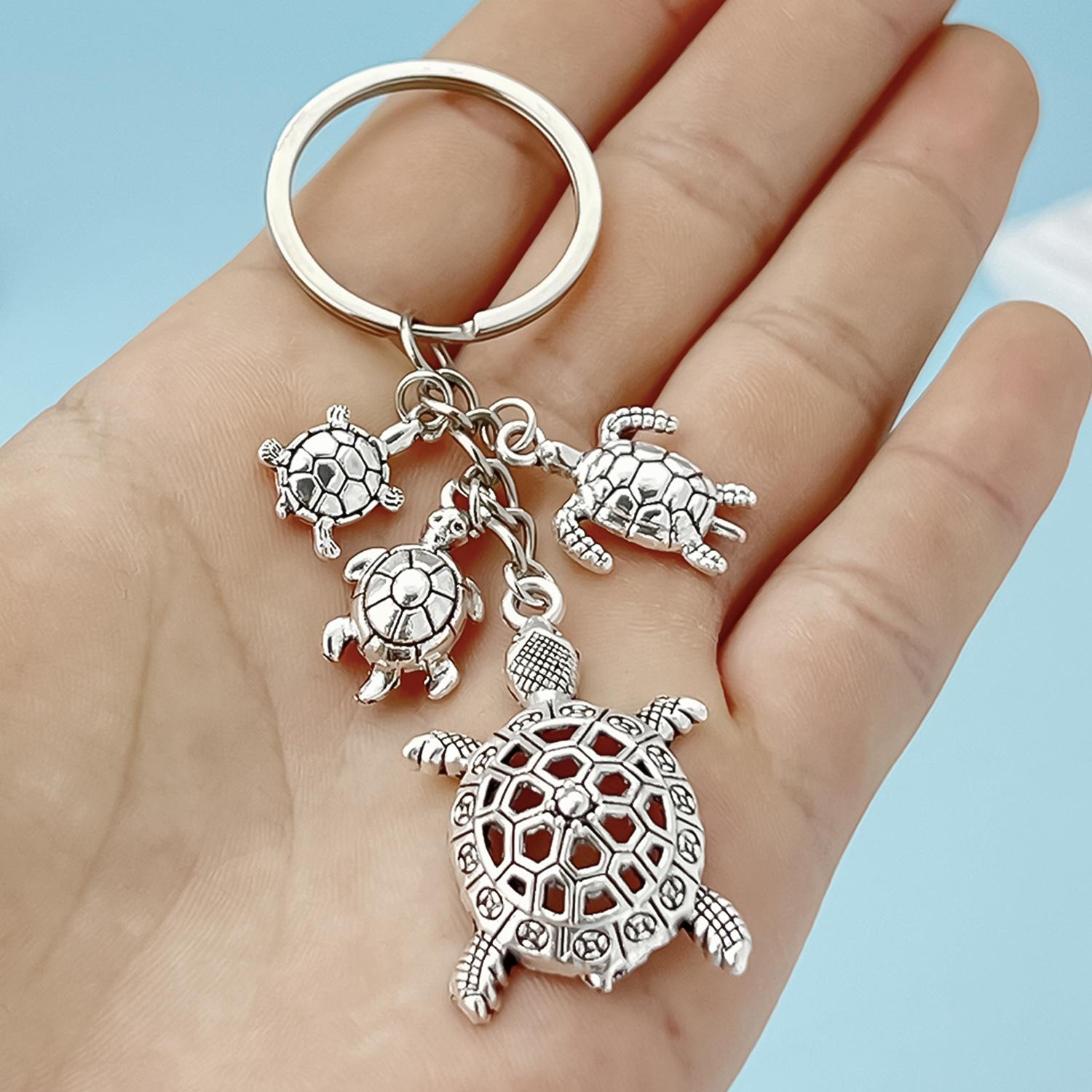 4pcs Marine Organism Sea Turtle Keychain For Men Car Bag Key Decoration Accessories Perfect for Gifting and Everyday Use
4pcs Marine Organism Sea Turtle Keychain For Men Car Bag Key Decoration Accessories Perfect for Gifting and Everyday Use