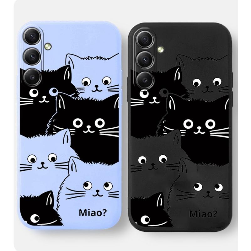 Мягкий силиконовый чехол с рисунком кота для Samsung Galaxy A55 A35 A34 A54 A15 A14 S23 S24 FE S25 M35 M34, защитный противоударный чехол для камеры Samsung Galaxy S9 Plus чёрный
Мягкий силиконовый чехол с рисунком кота для Samsung Galaxy A55 A35 A34 A54 A15 A14 S23 S24 FE S25 M35 M34, защитный противоударный чехол для камеры Samsung Galaxy S9 Plus чёрный